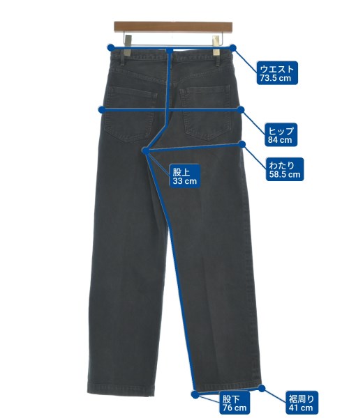 TANAKA（タナカ）デニムパンツ 黒 サイズ:28(S位) メンズ/2200659006042