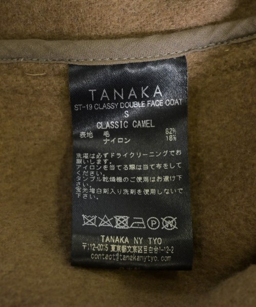 TANAKA（タナカ）ステンカラーコート ベージュ サイズ:S レディース/2200648154013