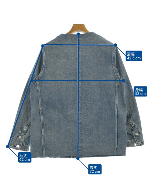 TANAKA（タナカ）カバーオール 青 サイズ:M メンズ/2200648154037