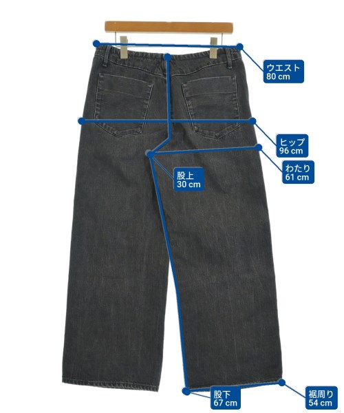 TANAKA（タナカ）デニムパンツ グレー サイズ:29(S位) メンズ/2200648154136