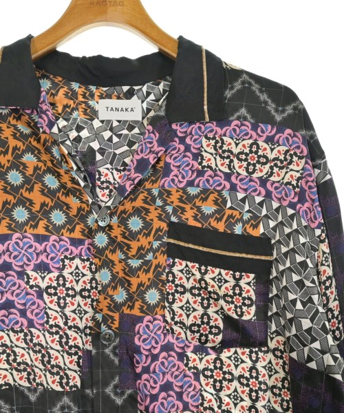 TANAKA（タナカ）カジュアルシャツ 黒 サイズ:L メンズ/2200648154150