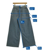 TANAKA（タナカ）デニムパンツ 青 サイズ:25(S位) レディース/2200729340380