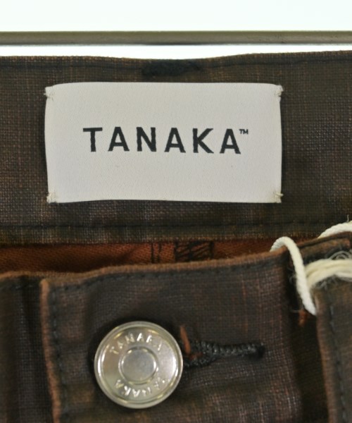 TANAKA（タナカ）デニムパンツ 茶 サイズ:28(L位) レディース/2200727261014