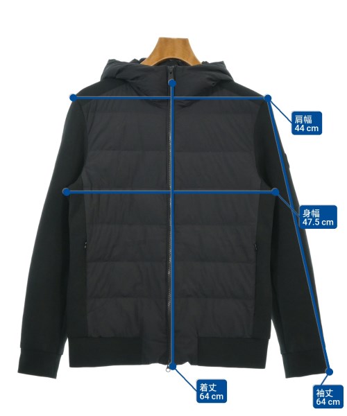 DUNO（デュノ）ダウンジャケット/ダウンベスト 黒 サイズ:-(M位) メンズ/2200657709013