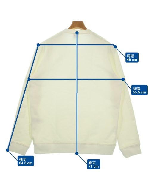 DUNO（デュノ）スウェット 白 サイズ:50(XL位) メンズ/2200661625231