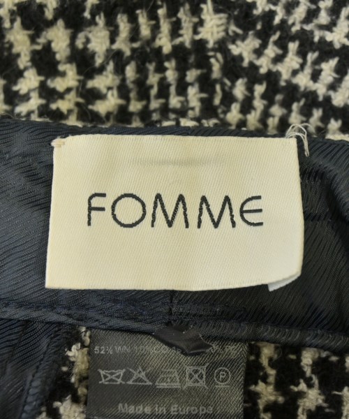 FOMME（フォム）その他 黒 サイズ:S メンズ/2200672056024