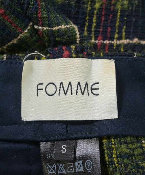 FOMME（フォム）その他 緑 サイズ:S レディース/2200689379017
