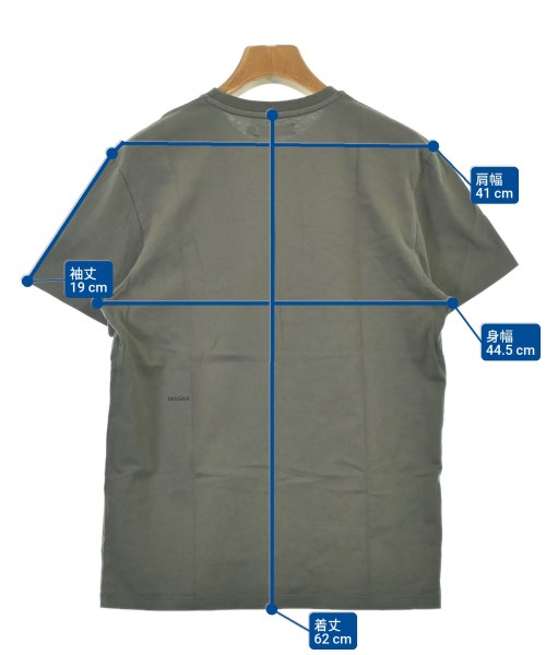 PANGAIA（パンゲア）Tシャツ・カットソー カーキ サイズ:XXS レディース/2200680043085