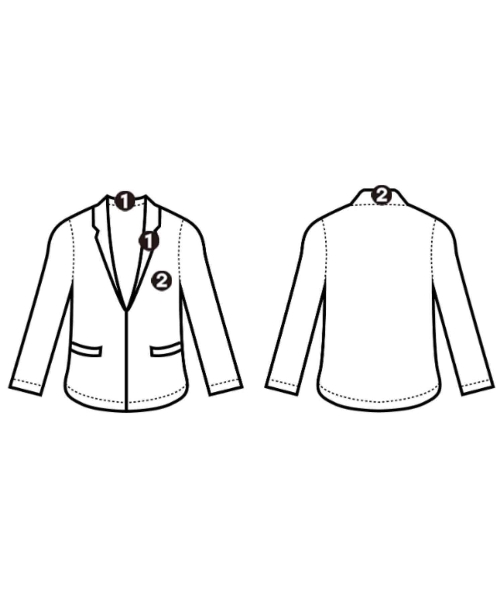 順理庵（ジュンリアン）カジュアルジャケット 白 サイズ:3(L位) メンズ/2200646891040