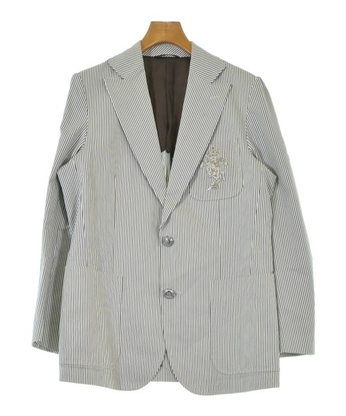 順理庵(ジュンリアン)カジュアルジャケット 白 サイズ:3(L位)/2200646891040