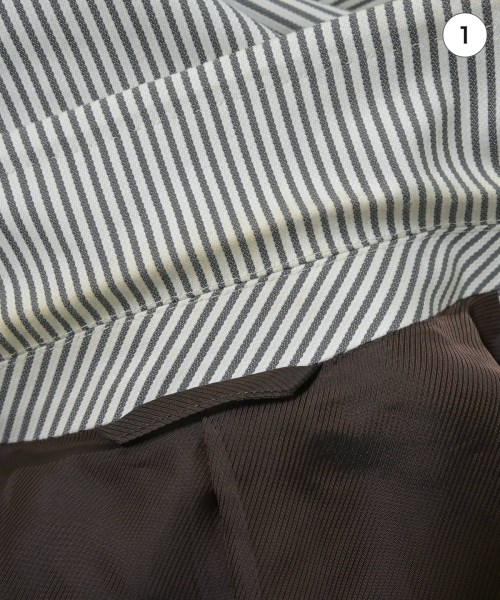 順理庵（ジュンリアン）カジュアルジャケット 白 サイズ:3(L位) メンズ/2200646891040