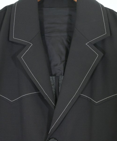 ERNEST W.BAKER（アーネストダブルベイカー）チェスターコート 黒 サイズ:46(M位) メンズ/2200638841022