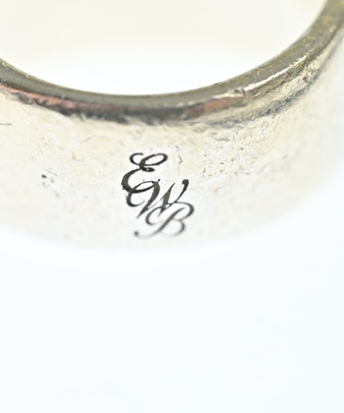 ERNEST W.BAKER（アーネストダブルベイカー）リング ベージュ サイズ:-(15号位) メンズ/2200619367190