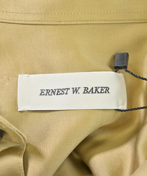 ERNEST W.BAKER（アーネストダブルベイカー）カジュアルシャツ ゴールド サイズ:M メンズ/2200693897118