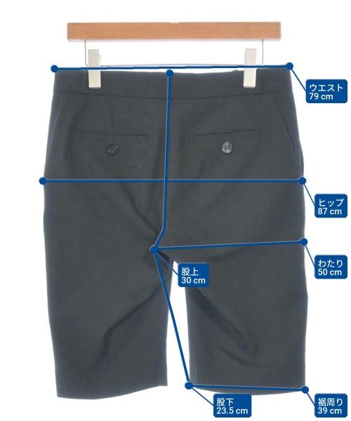 ERNEST W.BAKER（アーネストダブルベイカー）ショートパンツ 黒 サイズ:XS メンズ/2200663578016