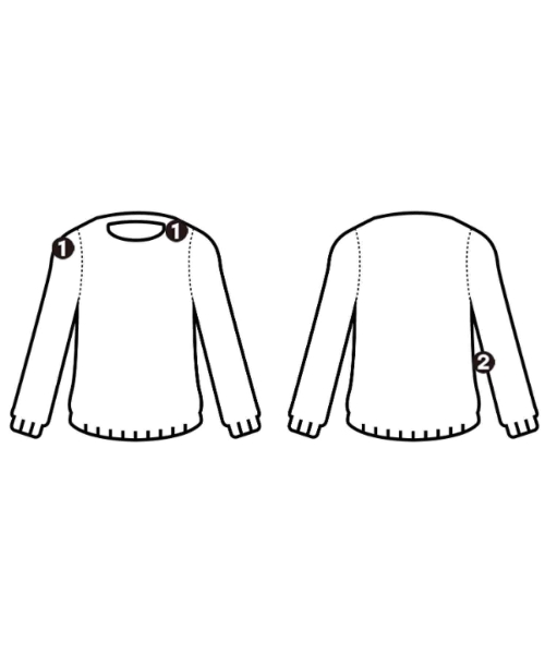 Kota Gushiken（コウタグシケン）ニット・セーター 茶 サイズ:2(M位) メンズ/2200656248049