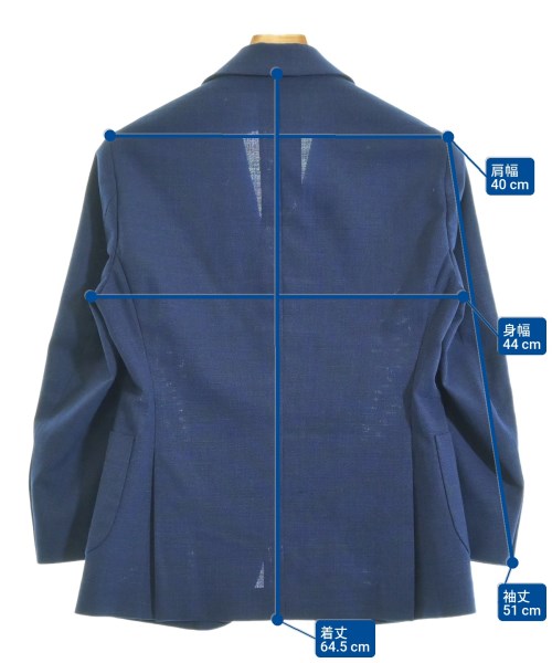 FABRIC TOKYO（ファブリックトウキョウ）テーラードジャケット 青 サイズ:-(XS位) メンズ/2200671507107