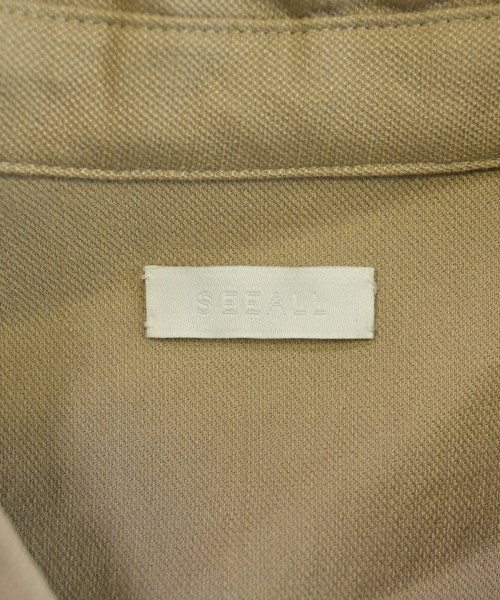 SEEALL（シーオール）カジュアルシャツ ベージュ サイズ:36(S位) レディース/2200637752015