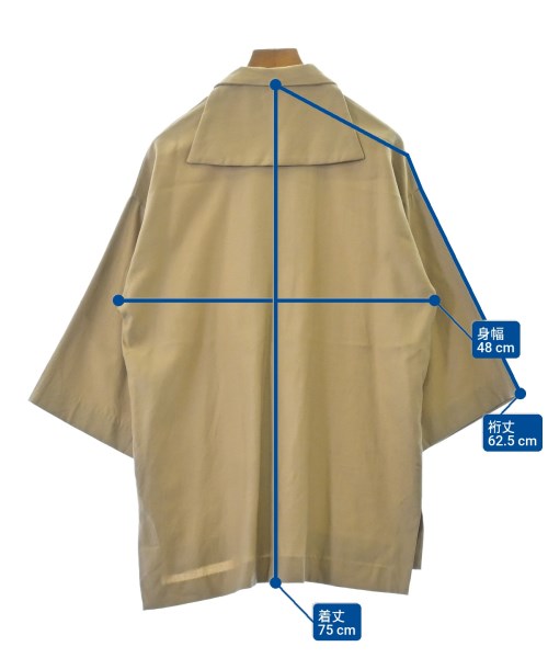 SEEALL（シーオール）カジュアルシャツ ベージュ サイズ:36(S位) レディース/2200637752015