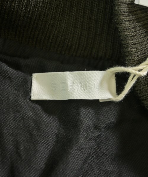 SEEALL（シーオール）ミリタリーブルゾン カーキ サイズ:4(XL位) メンズ/2200636687035