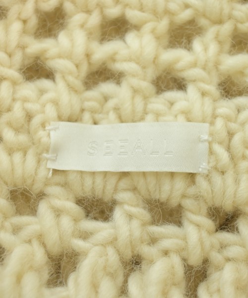 SEEALL（シーオール）ニット・セーター 白 サイズ:F レディース/2200623162118