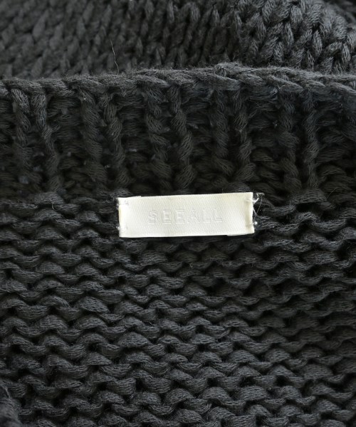 SEEALL（シーオール）ベスト 黒 サイズ:2(M位) レディース/2200627384011