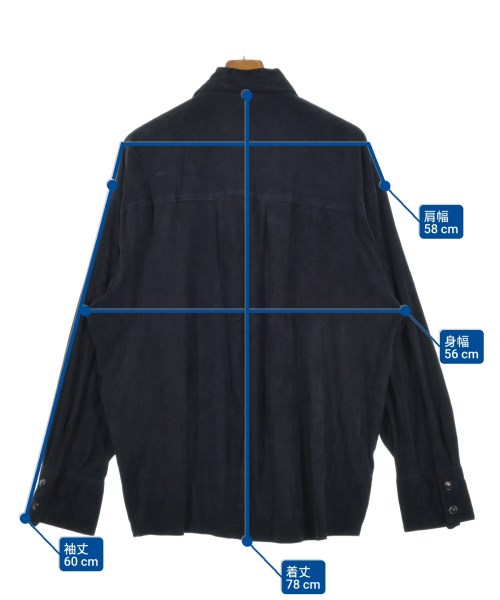 SEEALL（シーオール）カジュアルシャツ 紺 サイズ:2(M位) メンズ/2200622412054