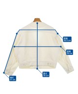 SEEALL（シーオール）デニムジャケット 白 サイズ:S メンズ/2200622412061