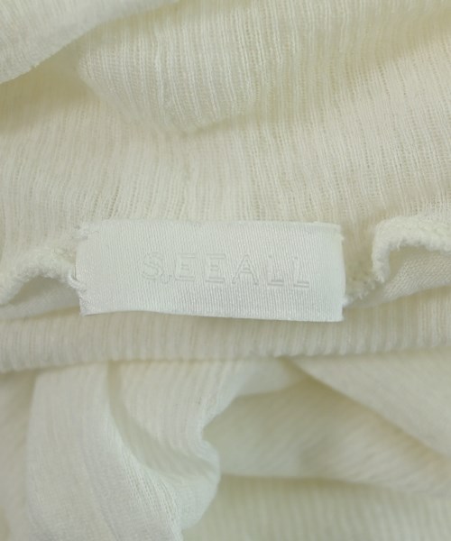 SEEALL（シーオール）Tシャツ・カットソー 白 サイズ:M レディース/2200622412184