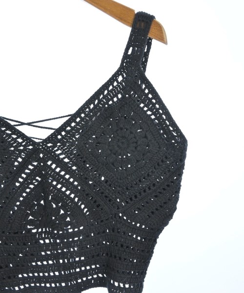 SEEALL（シーオール）ベスト/ノースリーブ 黒 サイズ:M レディース/2200622412252