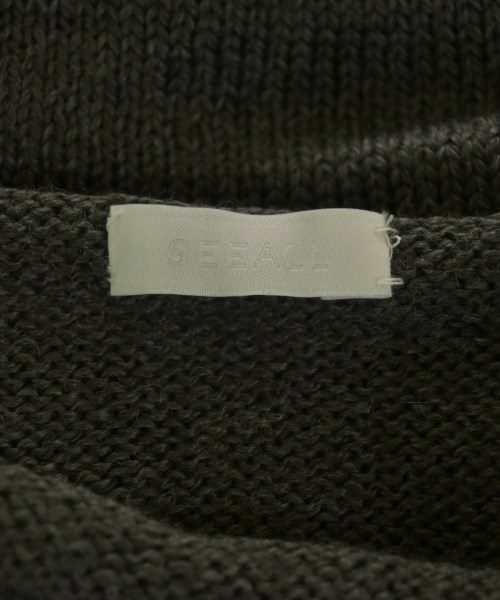 SEEALL（シーオール）ニット・セーター グレー サイズ:F レディース/2200622412283