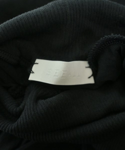 SEEALL（シーオール）Tシャツ・カットソー 黒 サイズ:F レディース/2200622412290