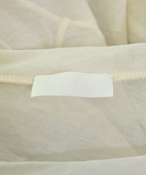 SEEALL（シーオール）Tシャツ・カットソー 白 サイズ:-(XL位) レディース/2200622412306