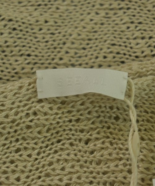 SEEALL（シーオール）ベスト ベージュ サイズ:M レディース/2200622412320