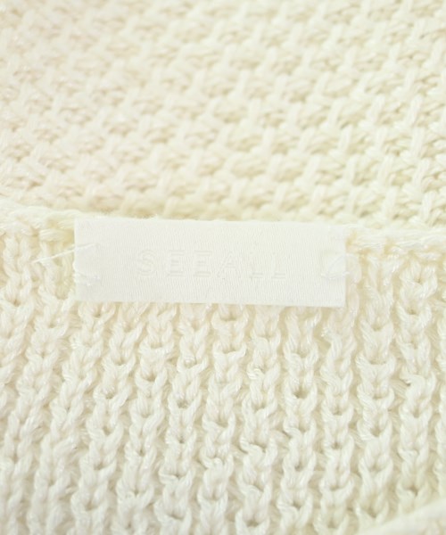 SEEALL（シーオール）ベスト 白 サイズ:M レディース/2200622412337