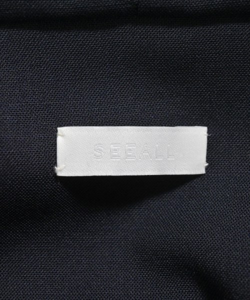 SEEALL（シーオール）カジュアルシャツ 紺 サイズ:38(M位) レディース/2200613972024