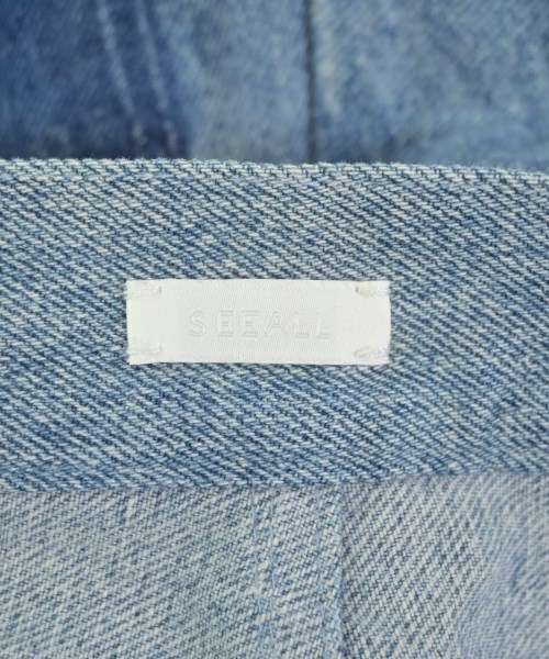 SEEALL（シーオール）デニムパンツ 青 サイズ:-(S位) メンズ/2200675614016