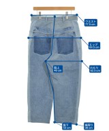SEEALL（シーオール）デニムパンツ 青 サイズ:-(S位) メンズ/2200675614016
