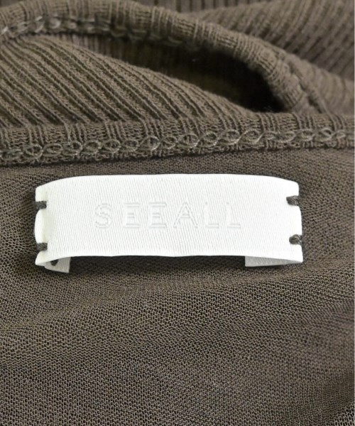SEEALL（シーオール）Tシャツ・カットソー 茶 サイズ:M レディース/2200675348072