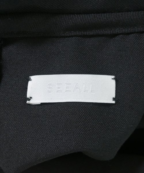 SEEALL（シーオール）オールインワン/サロペット 黒 サイズ:F レディース/2200696529344