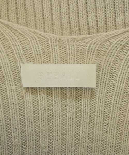 SEEALL（シーオール）ニット・セーター グレー サイズ:F レディース/2200653598055