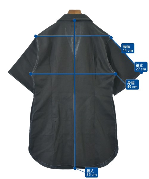 SEEALL（シーオール）カジュアルシャツ 黒 サイズ:38(M位) レディース/2200646726151