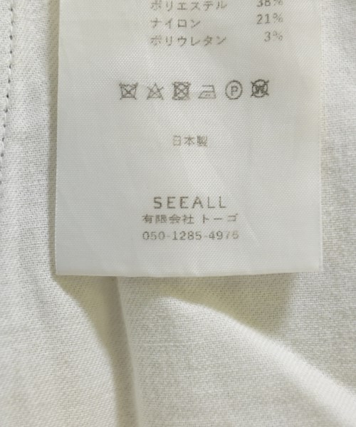 SEEALL（シーオール）スラックス ベージュ サイズ:4(XL位) メンズ/2200647946046