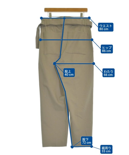 SEEALL（シーオール）スラックス ベージュ サイズ:4(XL位) メンズ/2200647946046