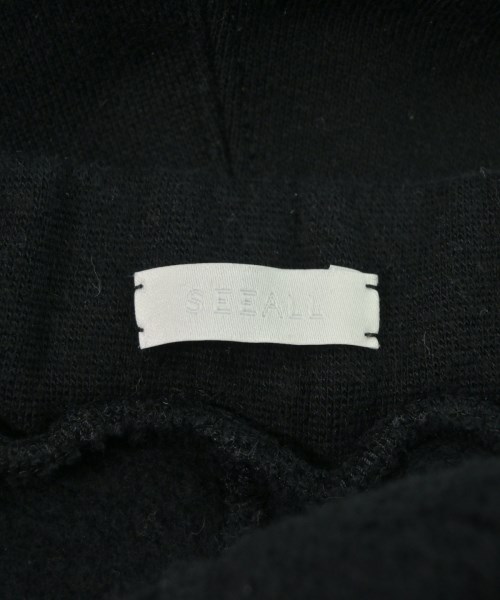 SEEALL（シーオール）スウェットパンツ 黒 サイズ:3(L位) メンズ/2200648339052