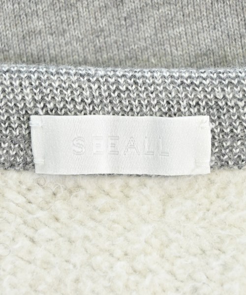 SEEALL（シーオール）スウェット グレー サイズ:1(S位) レディース/2200642209023