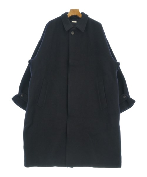 SEEALL(シーオール)ステンカラーコート 紺 サイズ:4(XL位)/2200641912016
