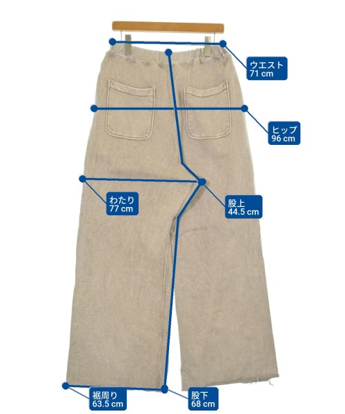 SEEALL（シーオール）スウェットパンツ ベージュ サイズ:3(L位) メンズ/2200658325052