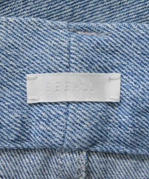 SEEALL（シーオール）デニムパンツ 青 サイズ:2(M位) メンズ/2200667679078