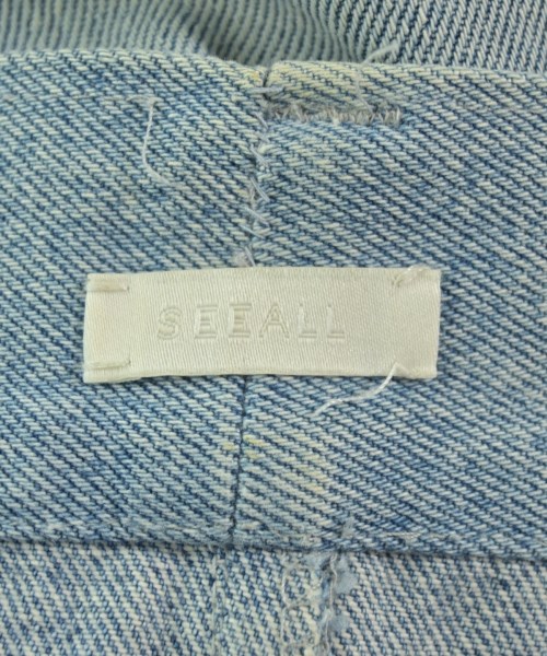 SEEALL（シーオール）デニムパンツ 青 サイズ:2(M位) メンズ/2200735234024